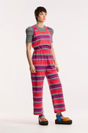 Traveller Stripe Wide Leg Jumpsuit