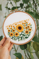 Ray Sunflowers Embroidery Kit