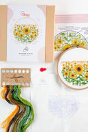Ray Sunflowers Embroidery Kit