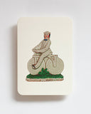 The Bicyclist Greeting Card - Obus Online
