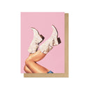 These Boots Greetings Card - Obus Online