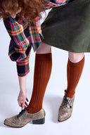 Tightology Long Rib Merino Sock