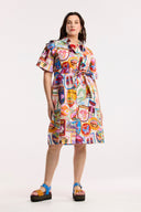 Travel Club Shirt Dress
