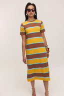 Traveller Longline T-Shirt Dress - Obus Online