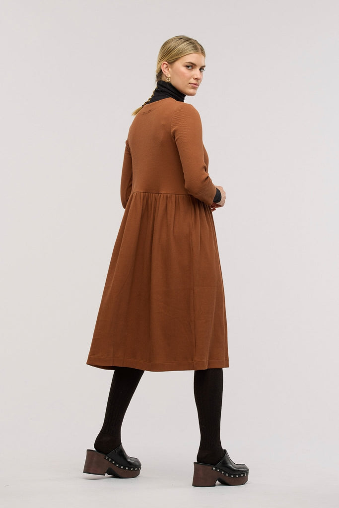 Traveller Luxe Rib Dress - Obus Online