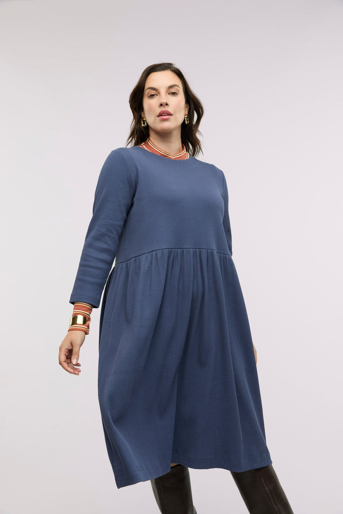Traveller Luxe Rib Dress - Obus Online