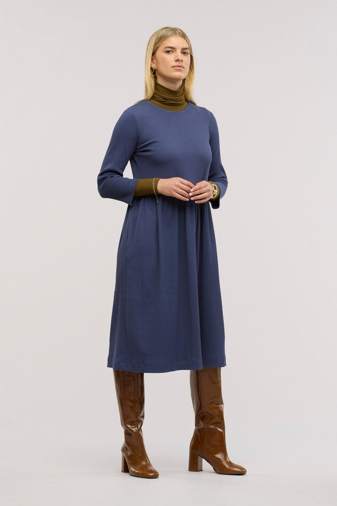 Traveller Luxe Rib Dress - Obus Online