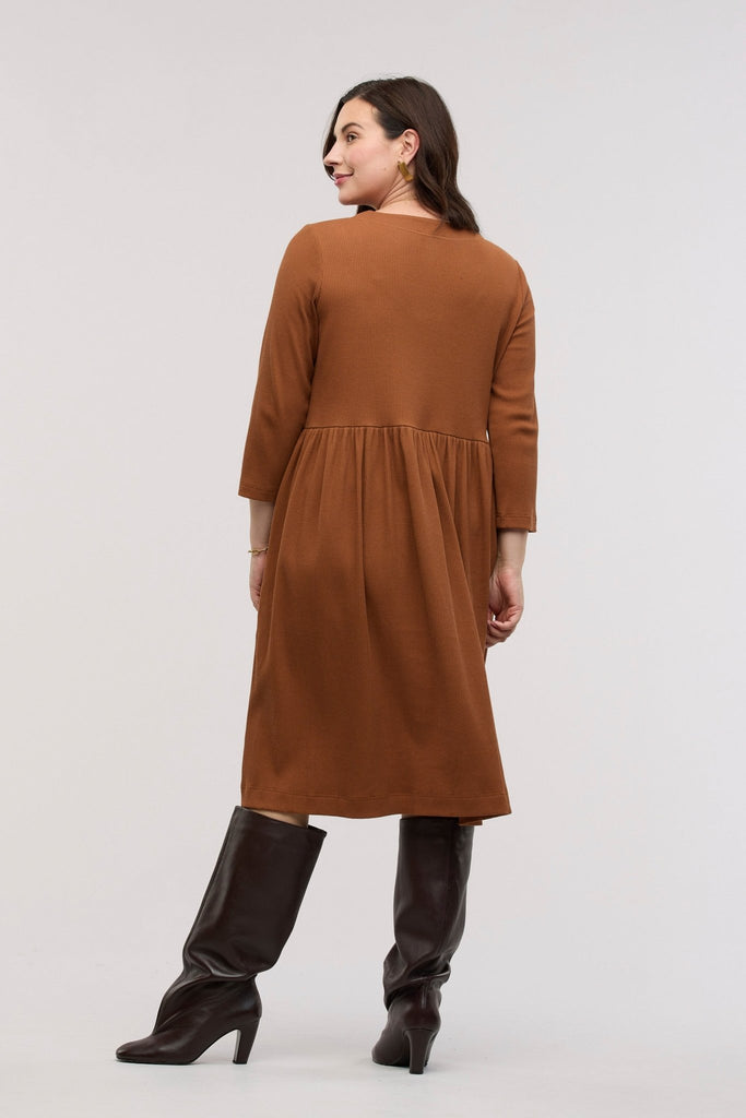 Traveller Luxe Rib Dress - Obus Online