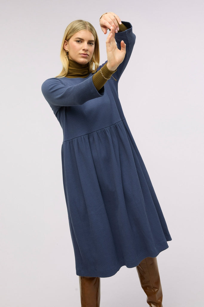 Traveller Luxe Rib Dress - Obus Online