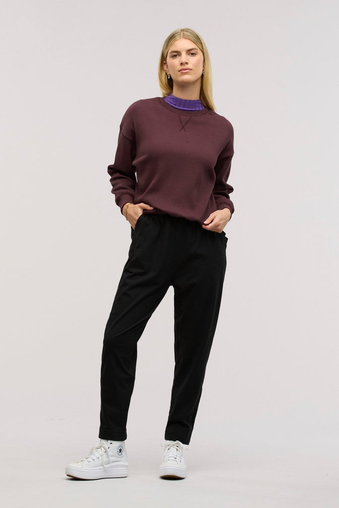 Traveller Luxe Rib Sweater - Obus Online
