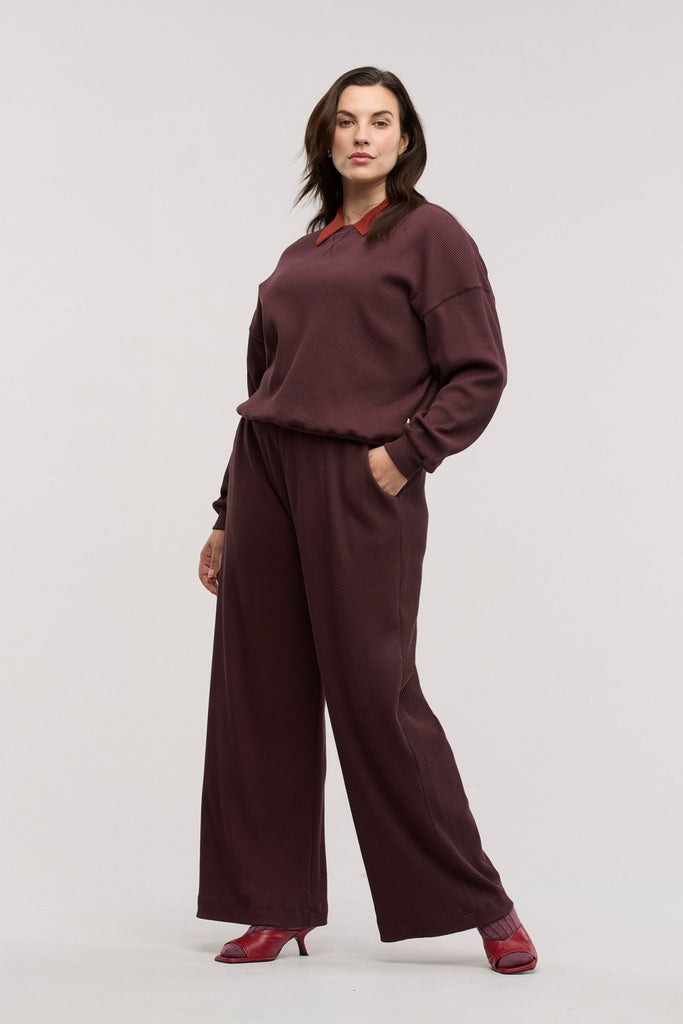 Traveller Luxe Rib Sweater - Obus Online