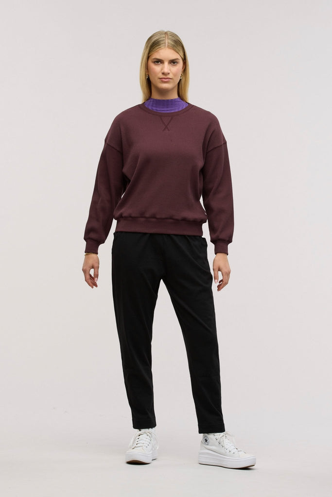 Traveller Luxe Rib Sweater - Obus Online
