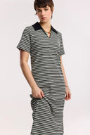 Traveller Rib Polo Dress - Obus Online