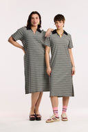 Traveller Rib Polo Dress - Obus Online