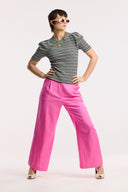Traveller Rib Puff Sleeve Tee - Obus Online