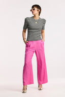 Traveller Rib Puff Sleeve Tee - Obus Online