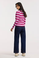 Traveller Rib Puff Sleeve Top - Obus Online