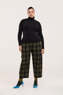 Traveller Rib Roll Neck Top - Obus Online