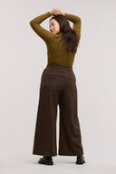 Traveller Rib Roll Neck Top - Obus Online