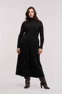 Traveller Rib Roll Neck Top - Obus Online
