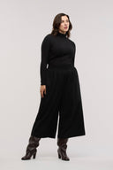 Traveller Rib Roll Neck Top - Obus Online