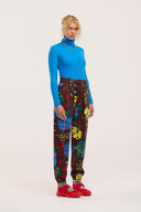 Traveller Rib Roll Neck Top - Obus Online