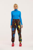 Traveller Rib Roll Neck Top - Obus Online
