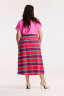 Traveller Stripe Skirt - Obus Online
