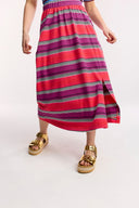 Traveller Stripe Skirt - Obus Online