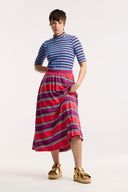 Traveller Stripe Skirt - Obus Online