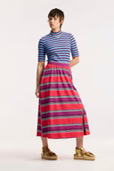 Traveller Stripe Skirt - Obus Online