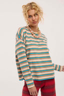 Traveller Stripe Top - Obus Online