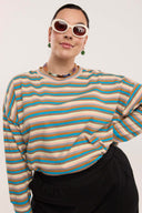 Traveller Stripe Top - Obus Online