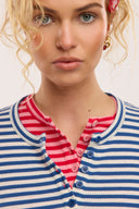 Traveller Waffle Henley Top - Obus Online