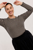 Traveller Waffle Henley Top - Obus Online