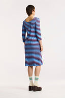 Traveller Waffle Stripe Contour Dress - Obus Online