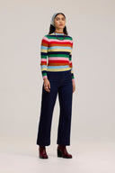True Colour Merino Funnel Neck - Obus Online