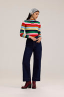 True Colour Merino Funnel Neck - Obus Online
