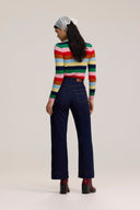 True Colour Merino Funnel Neck - Obus Online