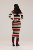 True Colour Merino Funnel Neck - Obus Online