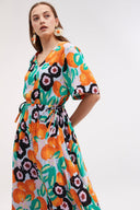 Valencia Tie Dress - Obus Online