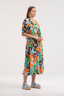 Valencia Tie Dress - Obus Online