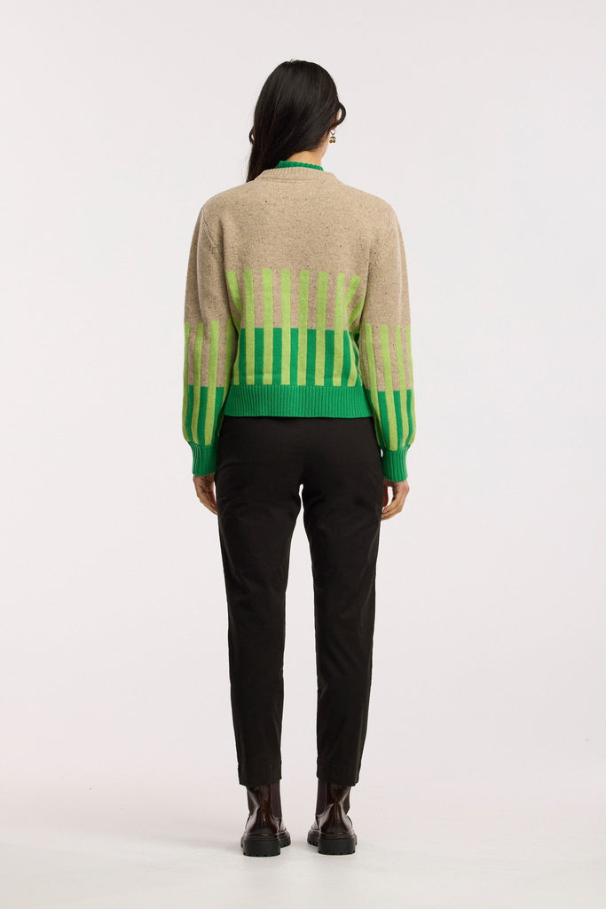 Vivacity Intarsia Knit Jumper - Obus Online