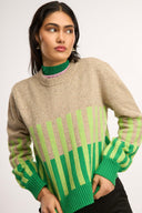 Vivacity Intarsia Knit Jumper - Obus Online