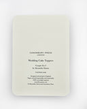 Wedding Cake Topper No.3 Greeting Card - Obus Online