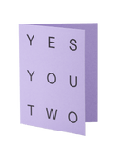 Yes You Two Card - Obus Online