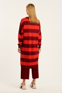 Merino Traveller Stripe Polo Dress